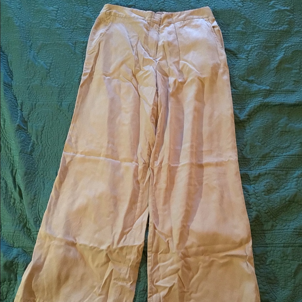BCBG Max Azria Tan/Khaki Trouser Pants, Size 0